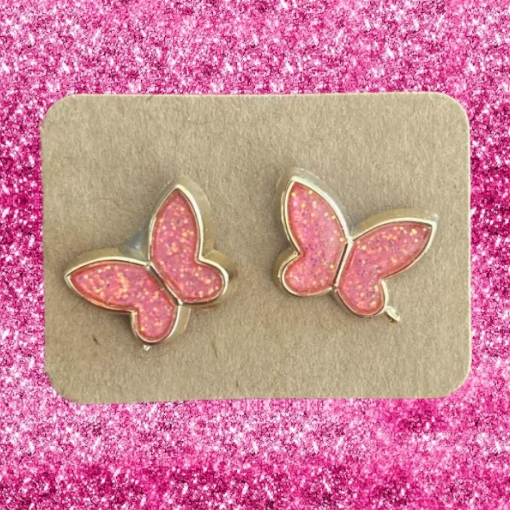 🩷🦋earrings 🦋🩷 - Picture 2 of 2